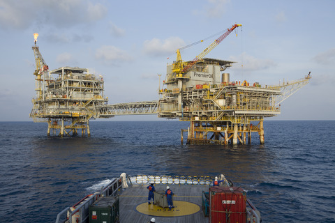 Premier Oil North Sea platform