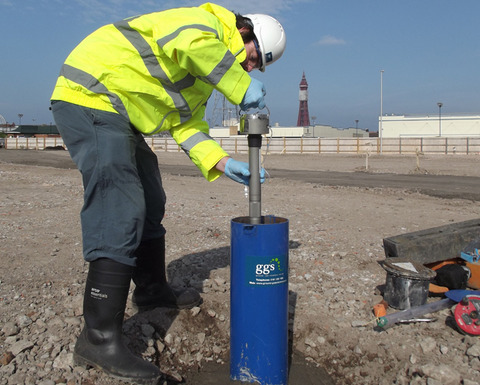GGS GasClam monitoring Blackpool shale gas site
