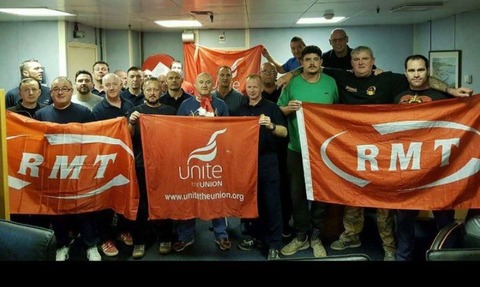 Offshore workers strike