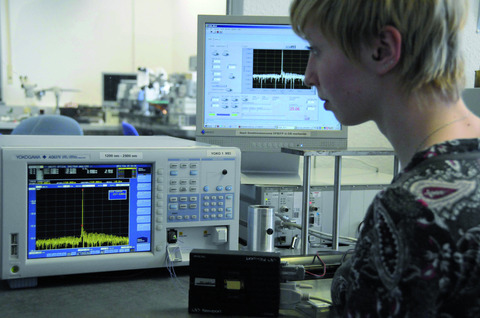 Yokogawa laser analyser test