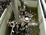 Submerged testing of pump