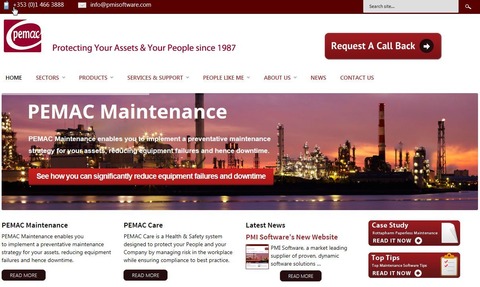 PMI Software website launch