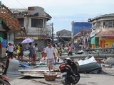 Typhoon Haiyan devastation