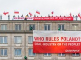 Greenpeace Warsaw coal protest