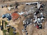 West Fertilizer explosion site