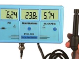 Omega water analysis meter