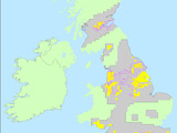 DECC shale licence map