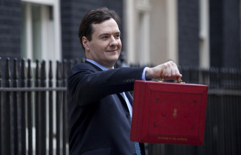 Chancellor George Osborne Budget