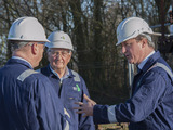 David Cameron IGas shale gas site visit