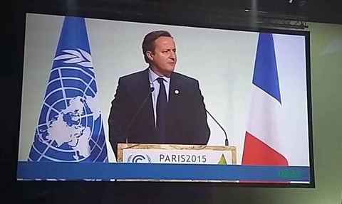 David Cameron COP21
