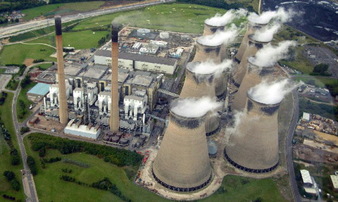 SSE Ferrybridge coal power station