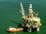 oil rig platform 