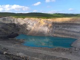 Glenmuckloch open cast coal mine